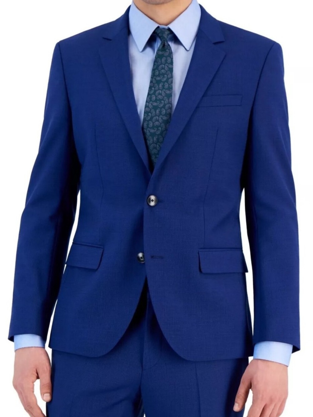 NEW Boss by Hugo Boss Wool Navy Blazer